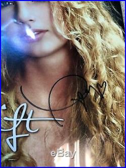 Taylor Swift Hand Signed Autographed Self Titled Album Lp Vinyl Authentic Proof