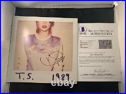 Taylor Swift Signed'1989' Album Vinyl Record Lp Bas Coa Loa Autograph