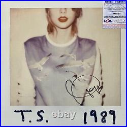 Taylor Swift Signed 1989 Album with PSA/DNA COA