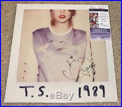 Taylor Swift Signed 1989 Vinyl Album Singer Red Speak Now Fearless Jsa