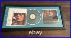 Taylor Swift Signed Custom Framed Midnights Vinyl Album Cover Display (JSA)