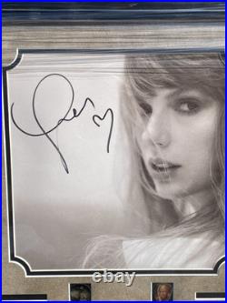 Taylor Swift Signed Vinyl Album Insert The Tortured Poets Department Framed JSA Taylor Swift Signed Vinyl Album Insert The Tortured Poets Department Framed JSA