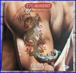 Ted Nugent Signed Autograph Auto Penetrator Music Vinyl Album PSA/DNA Ted Nugent Signed Autograph Auto Penetrator Music Vinyl Album PSA/DNA