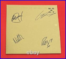 The 1975 Band Notes on a Conditional Form Vinyl Album Signed Autographed JSA