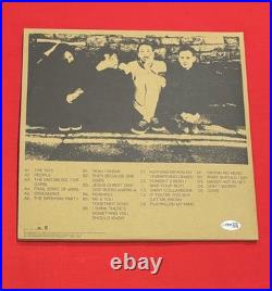 The 1975 Band Notes on a Conditional Form Vinyl Album Signed Autographed JSA