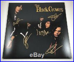 The Black Crowes Signed Autographed Shake Your Money Maker Vinyl Album PROOF COA