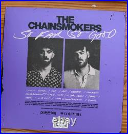 The Chainsmokers Signed Autographed Vinyl Album LP So Far So Good JSA COA Cert