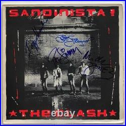 The Clash Autographed vinyl Album signed by 4 Joe Strummer Beckett BAS coa