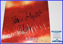 The Cure Band Signed Kiss Me Record Album Vinyl Lp Robert Smith X3 Beckett Bas