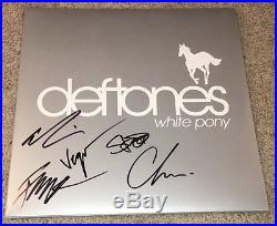 The Deftones Signed Autograph White Pony Vinyl Album Chino Moreno +4 Exact Proof