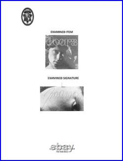 The Doors Debut Album Signed All 4 Morrison Manzarek Krieger Densmore