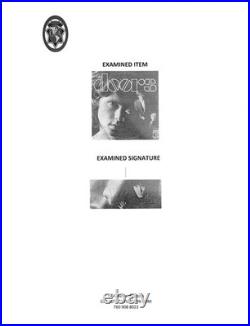 The Doors Debut Album Signed All 4 Morrison Manzarek Krieger Densmore