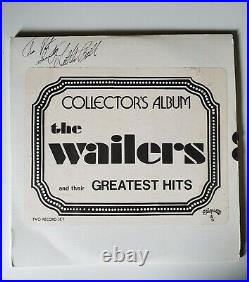 The Fabulous Wailers Collectors Album Vintage Vinyl Rare Reunion Record SIGNED