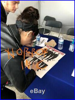 The Interrupters Autographed Signed Vinyl Album With Exact Signing Picture Proof