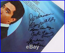 The Jordanaires ELVIS PRESLEY Signed Autograph His Hand. Album Vinyl LP by 4