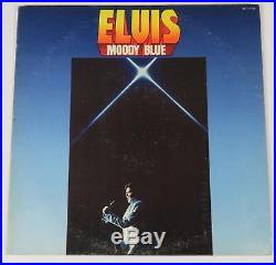 The Jordanaires ELVIS PRESLEY Signed Autograph Moody Blue Album Vinyl LP by 4