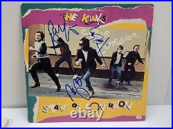 The Kinks Signed Autographed Vinyl Cover Album With Coa