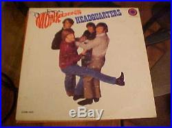 The Monkees Davy Jones Signed Headquarters Vinyl Album