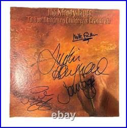 The Moody Blues Band Signed Autographed To Our Children's Children Vinyl Album
