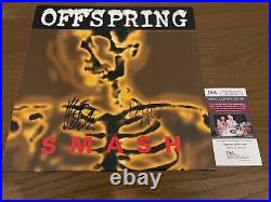 The Offspring signed vinyl album JSA COA proof autographed Smash RACC