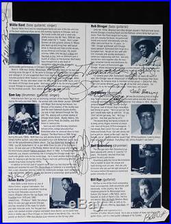 The Paul Butterfield Blues Band (6) Signed Album Cover With Vinyl PSA/DNA