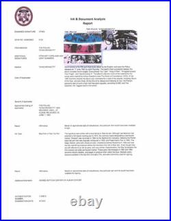 The Police Signed Synchronicity Album LP