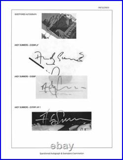 The Police Signed Synchronicity Album Sting Andy Summers Stewart Copeland