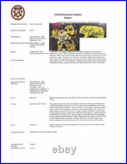 The Rascals Signed Autograph Greatest Hits LP Record Album Cover All 4