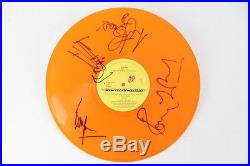 The Rolling Stones- Some Girls Orange Vinyl Record Album Signed JSA