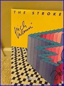 The Strokes Angles Signed Album Vinyl Autograph Auto-3 Autos- Julian Casablancas
