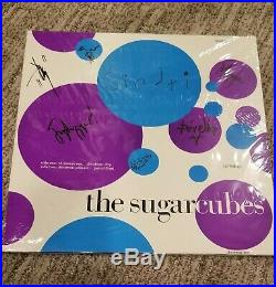 The Sugarcubes Ultra Rare Signed Birthday Vinyl Bjork + Band Mint Album Lp