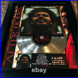 The Weeknd (After Hours) CD LP Record Vinyl Album Dawn FM Signed Autographed
