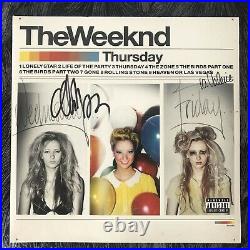 The Weeknd Signed Autographed Thursday Vinyl Album Mixtape Jsa Coa Authenticated