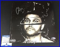 The Weeknd Signed Beauty Behind The Madness Full Vinyl Album Lp Bas Coa Beckett