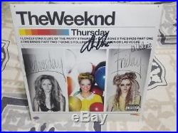 The Weeknd Thursday Autographed Vinyl Record Album with COA