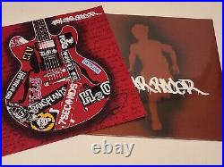Tom Delonge Signed Boxcar Racer Poster & LP Vinyl Album Blink-182 Signed Auto