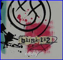 Tom Delonge Travis Barker Blink 182 JSA Signed Autograph Record Album Vinyl