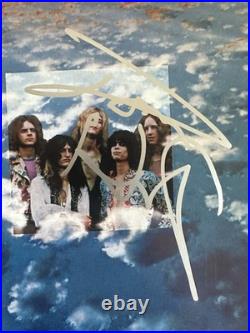 Tom Hamilton Signed Aerosmith Self-titled Vinyl Record Album Lp Bassist Jsa Coa