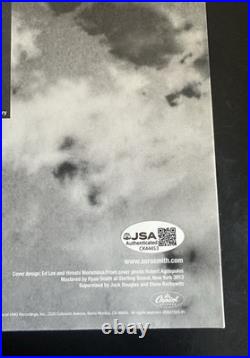 Tom Hamilton Signed Aerosmith Self-titled Vinyl Record Album Lp Bassist Jsa Coa