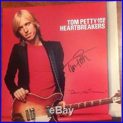 Tom Petty Signed Damn The Torpedoes Album Vinyl Nyc 2017 Heartbreakers