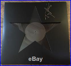 Tony Visconti Hand Signed David Bowie Blackstar First Press Vinyl Album Rare
