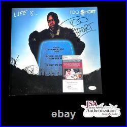 Too Short Signed Life Is. Vinyl Album JSA COA Autograph