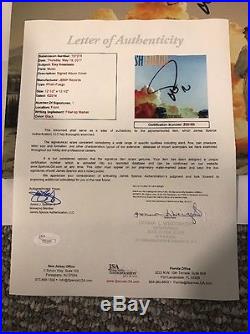Trey Anastasio Signed Phish Fuego LP JSA COA #Z55180 LE Orange Vinyl Album Auto