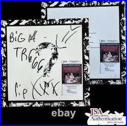 Trippie Redd Signed Vinyl Album RIP XXXTENTACION Inscription Juice JSA COA Trippie Redd Signed Vinyl Album RIP XXXTENTACION Inscription Juice JSA COA