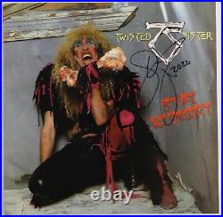 Twisted Sister Dee Snider JSA Signed Autograph Record Album Vinyl Stay Hunger