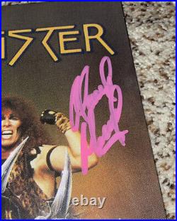 Twisted Sister Signed Vinyl Album Dee Snider, Jay Jay French Mark Mendoza Proof