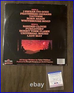 Tyler Childers Signed Autograph Album Vinyl Record Purgatory Rare! Psa/dna Auth