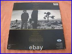 U2 The Joshua Tree Bono Edge Signed Lp Album Vinyl Beckett Loa