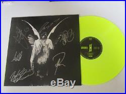 Underoath Autographed Signed Vinyl Album With Exact Signing Picture Proof