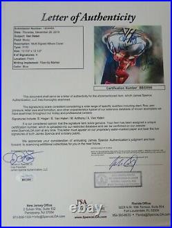 VAN HALEN Signed Autograph 5150 Album Vinyl LP by 4 Sammy Hagar, Eddie +
